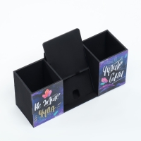 Органайзер для канцелярии с подставкой под телефон "Не ждите чуда" 23х7х14 см Органайзер для канцелярии с подставкой под телефон "Не ждите чуда" 23х7х14 см