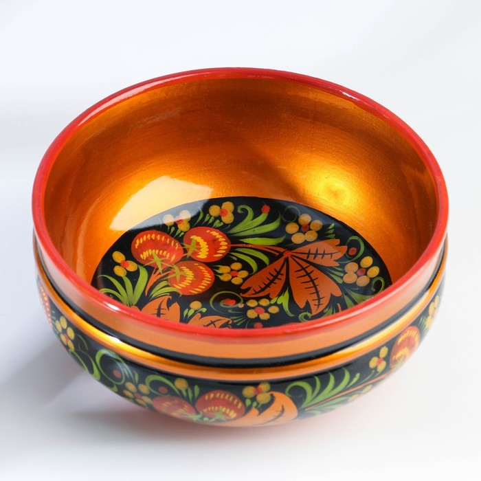 Чашка &laquo;Ягодка&raquo;, большая, 16&times;7см, хохлома