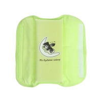 Подушка на ремень безопасности "Не будите зайку", салатовая