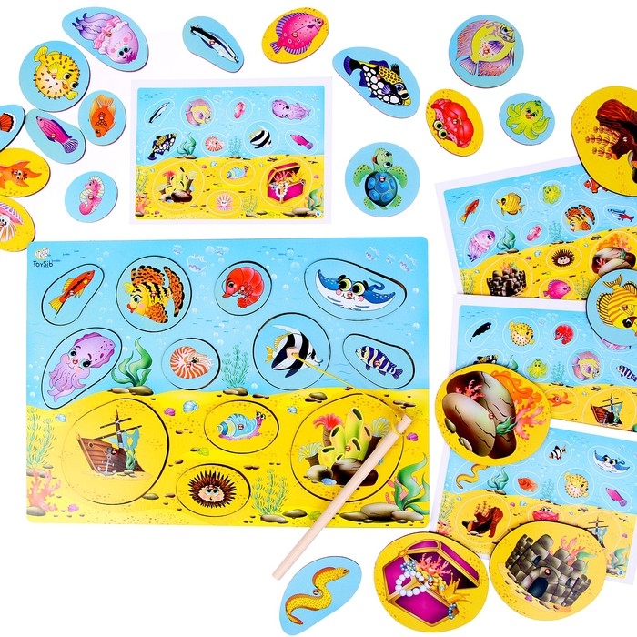 Рыбалка магнитная &laquo;Засели океан&raquo;