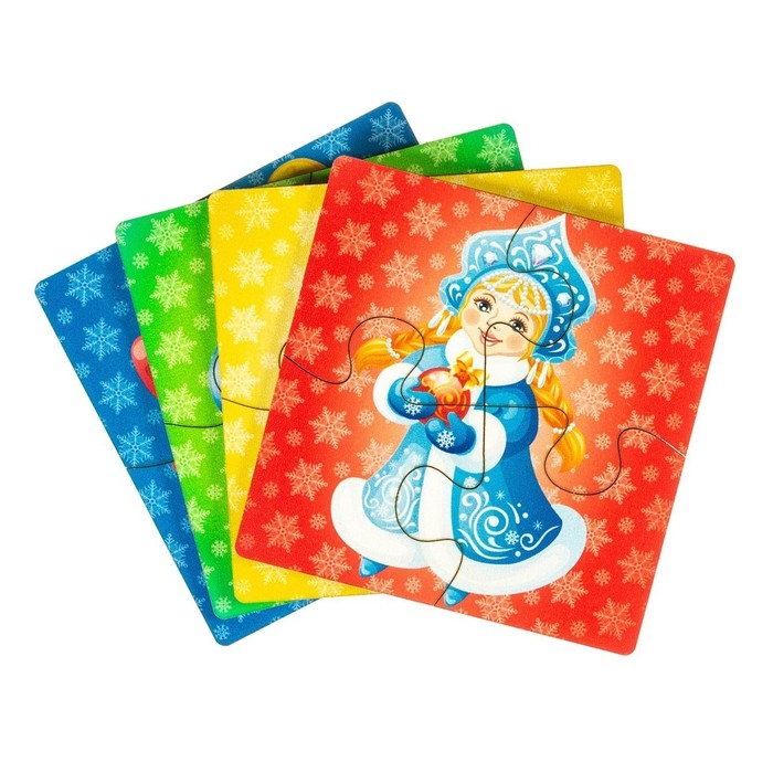 Пазл &laquo;Новогодние герои&raquo;