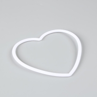 Основа для изготовления ловца снов &laquo;Сердце&raquo;, набор 10 шт., размер 1 шт. &mdash; 14,5 &times; 14,5 &times; 0,53 см