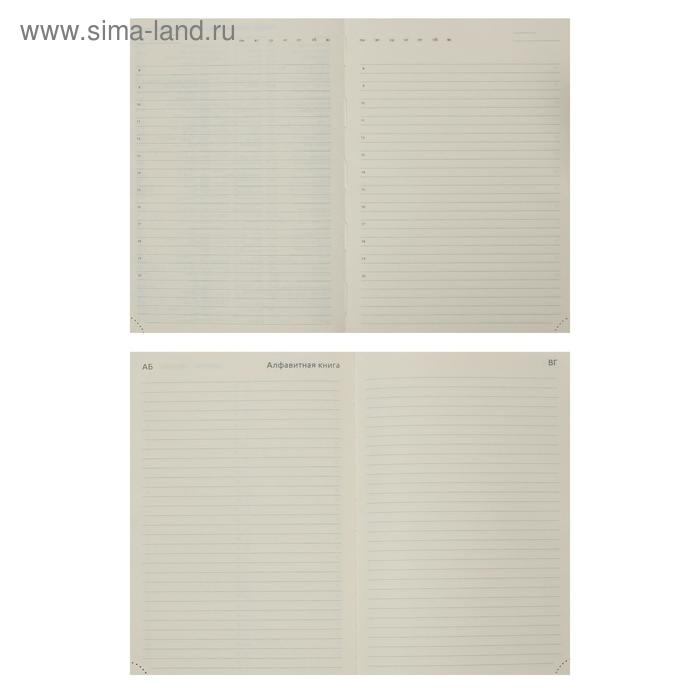 Ежедневник недатированный А5, 160 листов, deVENTE. Norwich, обложка искусственная кожа, 2 ляссе, тонированный блок 70 г/м2, чёрный