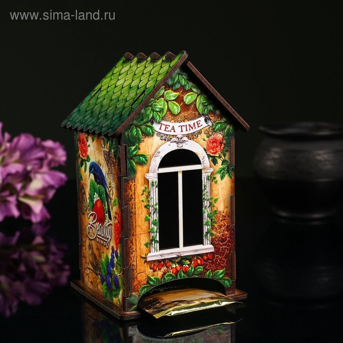 Чайный домик "Время чая", 9,8&times;9,8&times;17,4 см