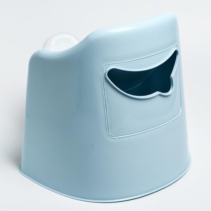 Горшок детский Little King, съёмная чаша, цвет пастельно-голубой Горшок детский Little King, съёмная чаша, цвет пастельно-голубой