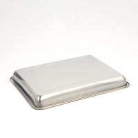 Противень из нержавеющей стали Luxstahl, 45&times;35&times;4,8 см