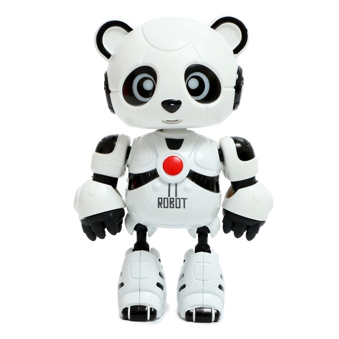 Робот «Пэнди», запись голоса, реагирует на прикосновение, световые и звуковые эффекты, металлический Робот «Пэнди», запись голоса, реагирует на прикосновение, световые и звуковые эффекты, металлический