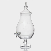 Диспенсер для напитков стеклянный &laquo;Фреш&raquo;, 6 л, 21&times;50 см