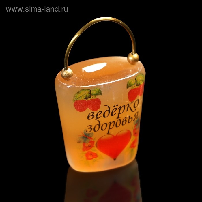 Фигурка - оберег &laquo;Ведёрко здоровья&raquo;, селенит