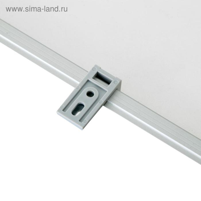 Доска магнитно-маркерная 100х180 см, Calligrata СТАНДАРТ, в алюминиевой рамке, с полочкой Доска магнитно-маркерная 100х180 см, Calligrata СТАНДАРТ, в алюминиевой рамке, с полочкой