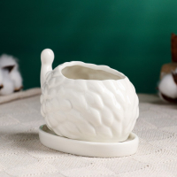 Горшок "Ежик кверху носик" 13х8,5х8см