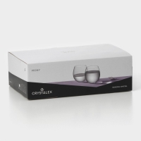 Набор стеклянных стаканов &laquo;Пион&raquo;, 380 мл, 6 шт