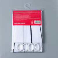 Штора для ванны Доляна &laquo;Моно&raquo;, 180&times;180 см