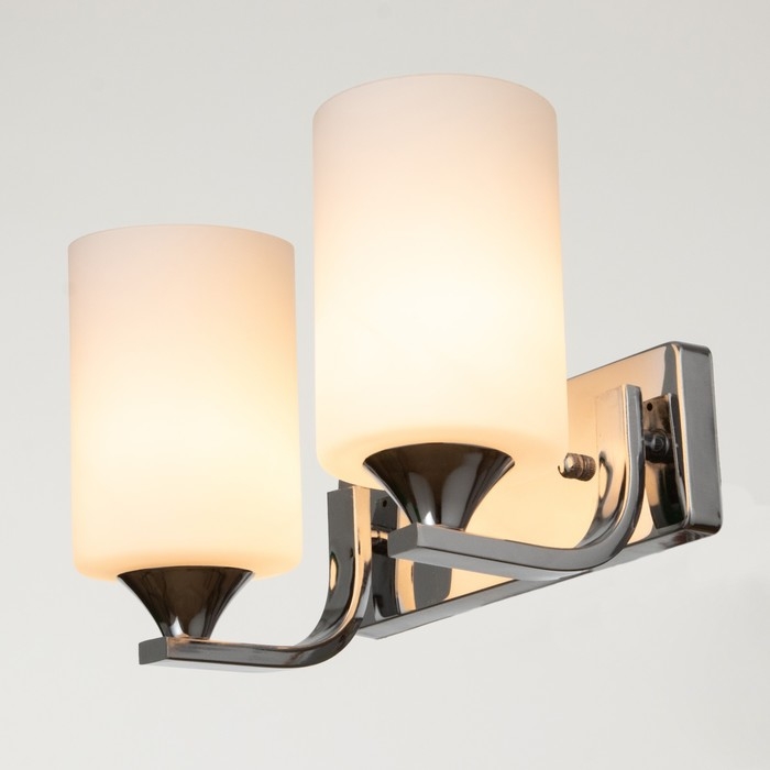 Бра 2490/2CR E27 40Вт хром 30х20 см