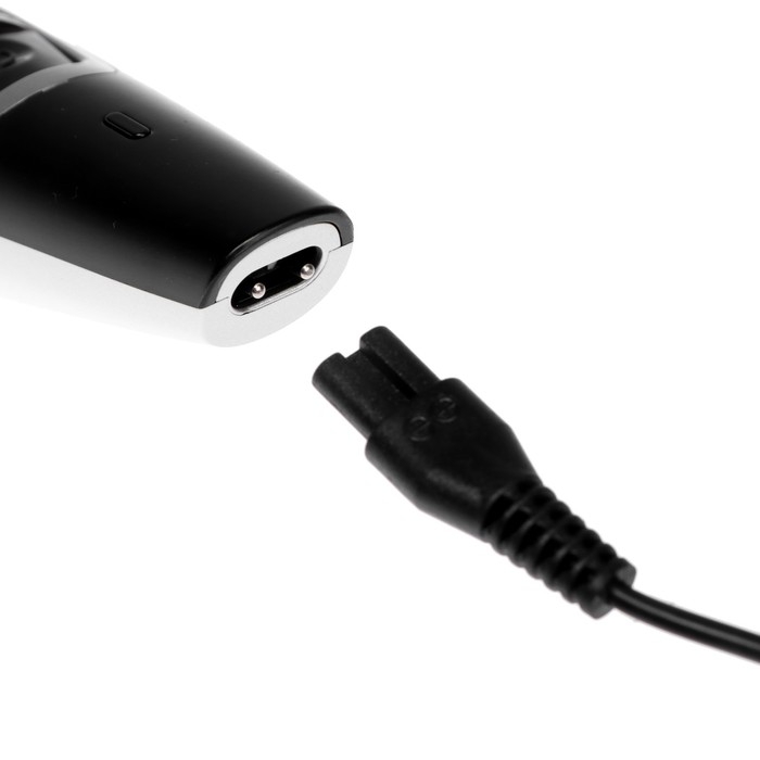 Триммер для волос Sakura SA-5529LG, для бороды/усов, 0.5-10 мм, АКБ, серебристо-чёрный Триммер для волос Sakura SA-5529LG, для бороды/усов, 0.5-10 мм, АКБ, серебристо-чёрный