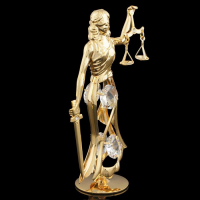 Сувенир &laquo;Фемида&raquo;, с кристаллами , 10,5 см