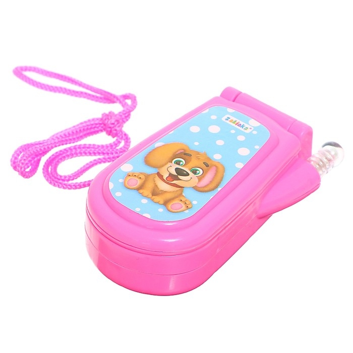 Музыкальный телефон &laquo;Друзья&raquo;, звуковые эффекты, работает от батареек, МИКС