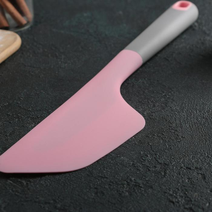 Шпатель кондитерский Доляна &laquo;Честер&raquo;, 34&times;7,5&times;2 см, цвет МИКС