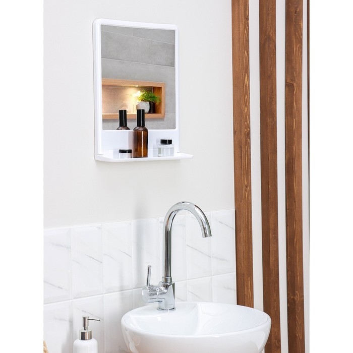 Набор для ванной комнаты «Tokyo», цвет снежно-белый Набор для ванной комнаты «Tokyo», цвет снежно-белый