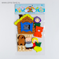 Пальчиковый театр &laquo;Репка&raquo; (герои+домик)