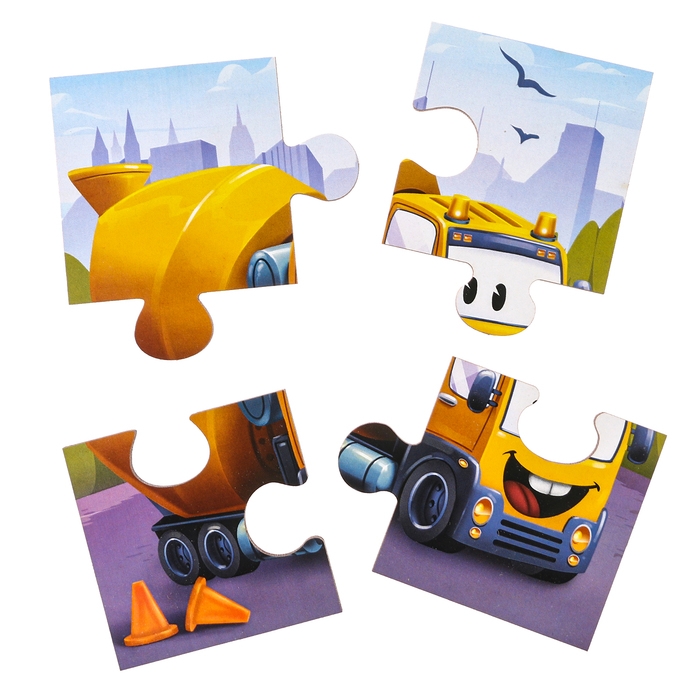 Пазлы «Машинки» Пазлы «Машинки»