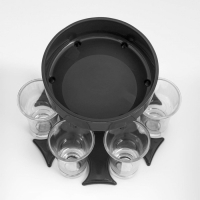 Рюмки набор "Налей всем сразу" 6 штук по 35 мл, горлышко d-10 см Рюмки набор "Налей всем сразу" 6 штук по 35 мл, горлышко d-10 см