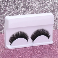 Ресницы накладные &laquo;Волшебный взгляд&raquo;, 11 мм, без клея, цвет чёрный