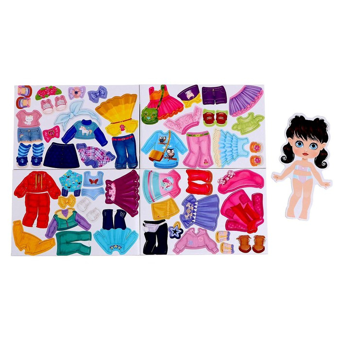 Магнитная игра &laquo;Одевашки. Вероника&raquo;