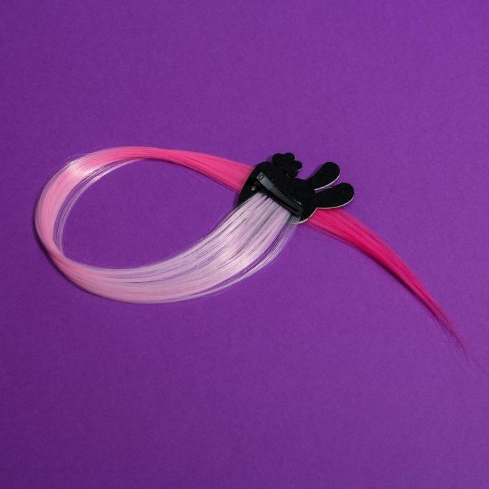 Заколки для волос , цветная прядь &laquo;Ты такая сладкая!&raquo;