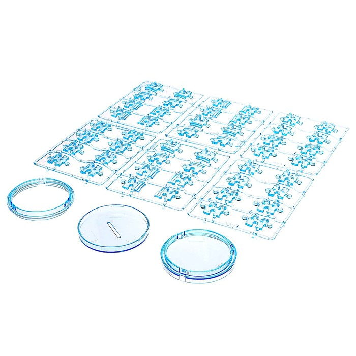 Пазл 3D кристаллический &laquo;Карандашница&raquo;, 51 деталь, цвета МИКС