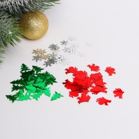 Новогодние конфетти &laquo;С Новым Годом!&raquo;, мишка, 14 г, виды МИКС