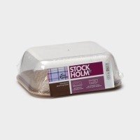 Маслёнка двухсторонняя, 14.5&times;11&times;5.5 см, цвет шоколадный мокко