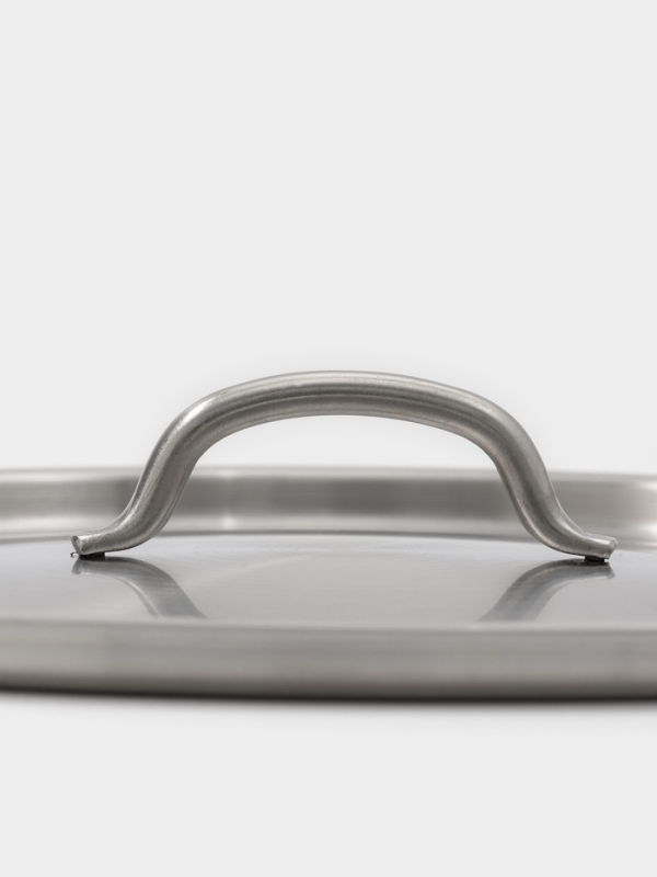 Крышка d=30, нержавеющая сталь, пароотвод, толщина 0,8 мм