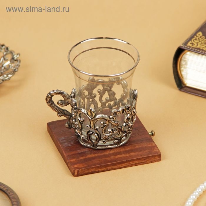 Подставка под горячее &laquo;Домик&raquo;, 6 шт., 8.5&times;10&times;10 см, дерево