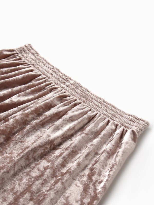 Комплект женский (лонгслив и шорты) KAFTAN "Бархат", 44-46, розовый