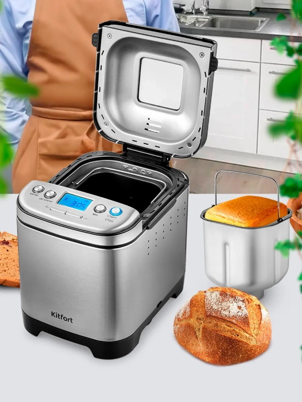 Хлебопечь с замесом теста КТ-306 - 450 Вт - 2 л