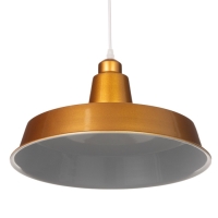 Светильник Ronald 1х40Вт Е27 пр-1м золотистый 36х36х15см