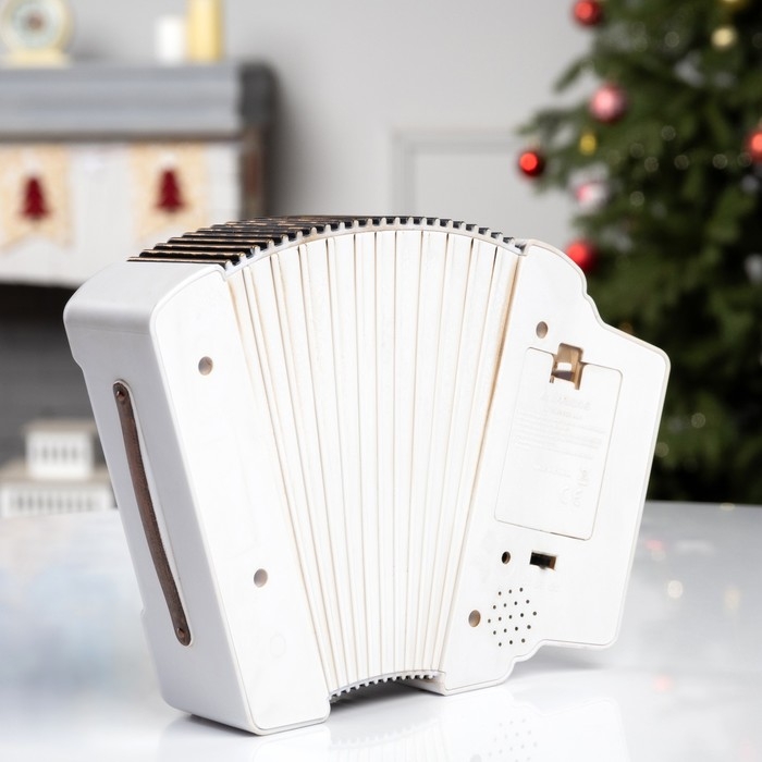 Фигура светодиодная &laquo;Семья снеговиков&raquo;, 18.5х6.3х23 см, музыка, батарейки ААх3 (не в комплекте), USB, свечение тёплое белое