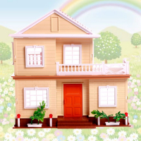 Дом для зверей &laquo;Загородный домик&raquo; с аксессуарами