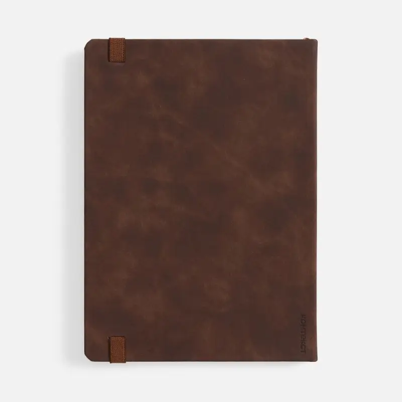 Ежедневник Urban Hard, недатированный, коричневый