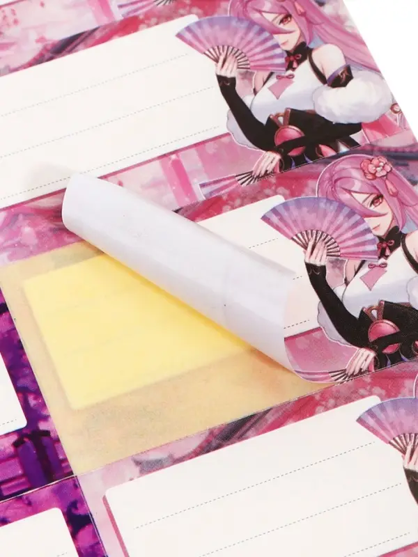 Набор наклеек на тетрадь ErichKrause Manga, 30 шт, пакет, европодвес