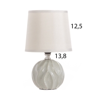 Лампа настольная &laquo;Пабло&raquo; 1&times;40 Вт Е14 серый 14.5&times;14.5&times;24 см