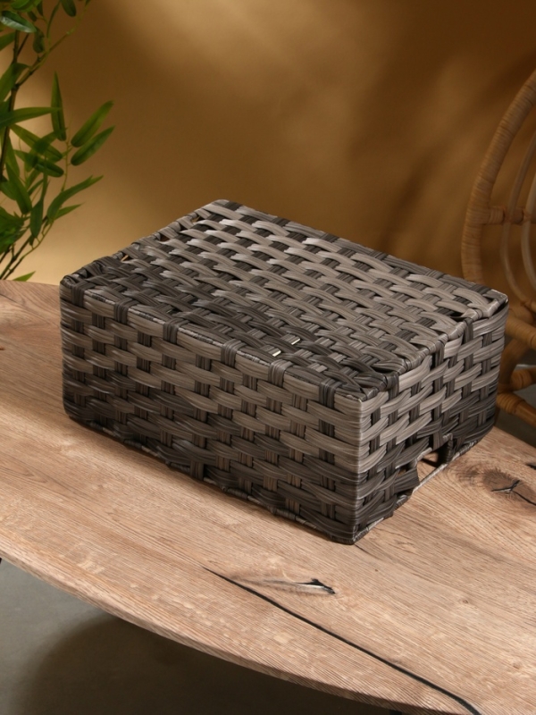 Корзина плетеная 40х29х17 см, пластик