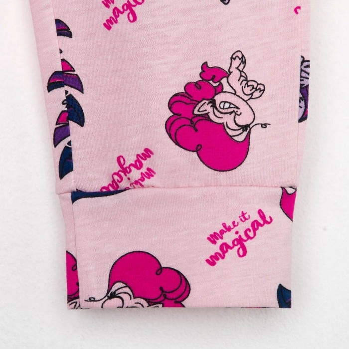 Пижама детская для девочки My Little Pony, рост 86-92 Пижама детская для девочки My Little Pony, рост 86-92