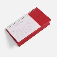 Календарь настольный Brand, красный