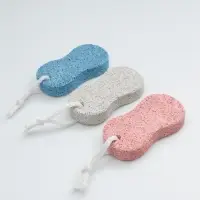 Пемза для педикюра &laquo;Бесконечность&raquo;, с подвесом, 9.5&times;4.5 см, в коробке, МИКС