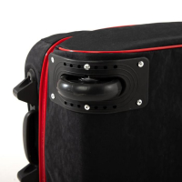 Чемодан детский 33 л (S), отдел на молнии, наружный карман, цвет чёрный Чемодан детский 33 л (S), отдел на молнии, наружный карман, цвет чёрный