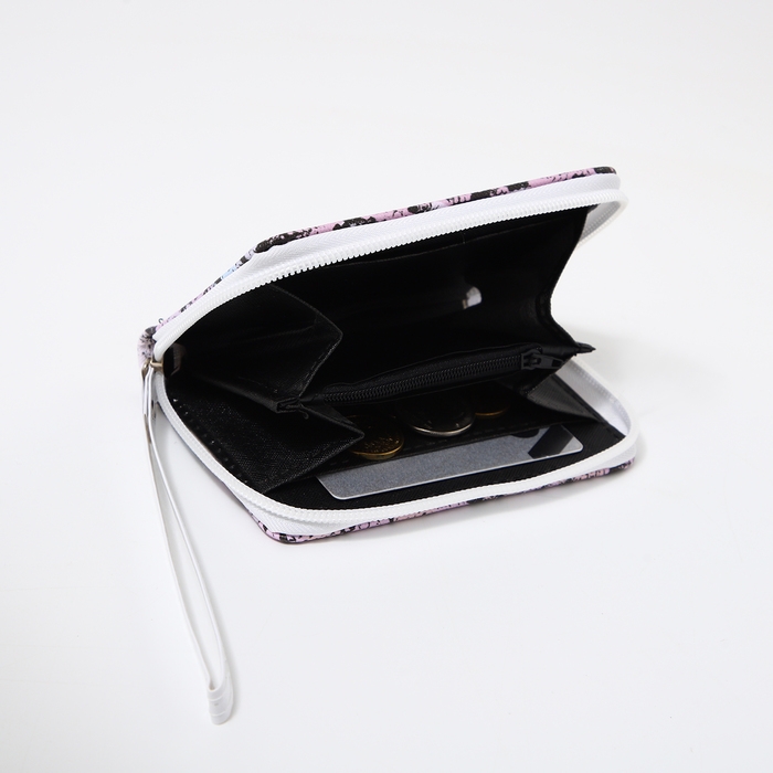 Кошелёк детский на молнии &laquo;Выбражулька&raquo;, цвет разноцветный