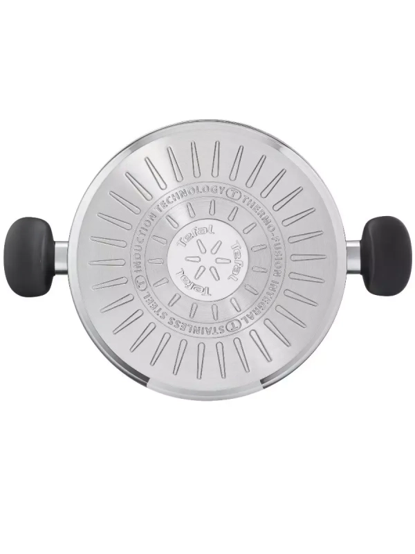 Кастрюля с крышкой Primary 24 см, 5,3 л, с мерной шкалой