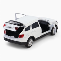 Машина металлическая &laquo;LADA VESTA SW CROSS&raquo;, открываются двери, багажник, инерция, 12 см, белый